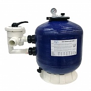 Фильтр 8 м3/ч Aquaviva S450 D455 с бок. подкл. с вентилем 45 кг фото