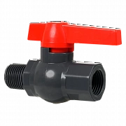 Кран ПВХ шаровый 1/2BP-1/2HP